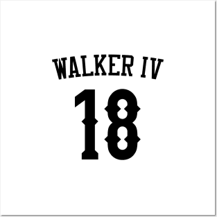 Lonnie Walker IV Brooklyn Basketball Posters and Art